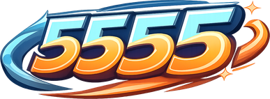 5555 ব্র্যান্ডের সবুজ লোগো